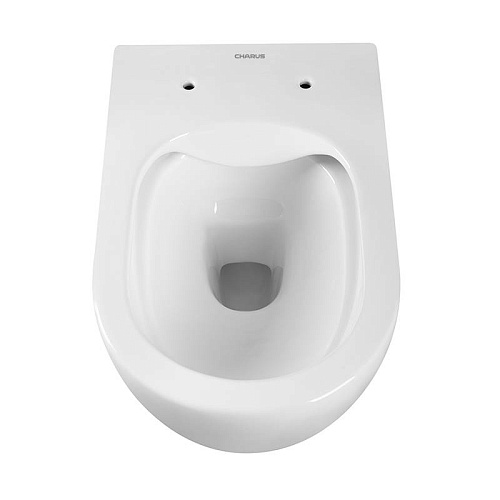 Унитаз подвесной CHARUS SKANDENBORG RIMLESS EWC700-125W безободковый, c легкосъемным сиденьем, с функцией микролифт Унитаз подвесной CHARUS SKANDENBORG RIMLESS EWC700-125W безободковый, c легкосъемным сиденьем, с функцией микролифт