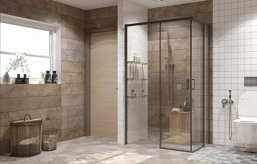 Душевой уголок Ambassador Queen 11011205LBlack (1200x800x2000) Душевой уголок Ambassador Queen 11011205LBlack (1200x800x2000)