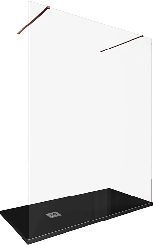 Душевая перегородка Allen Brau Infinity 2 160 3.21059.60 медь брашированная Душевая перегородка Allen Brau Infinity 2 160 3.21059.60 медь брашированная