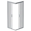 Душевой уголок AM.PM Gem W90G-403-090MT 90х90 квадрат, стекло прозрачное, профиль серебро матовое Душевой уголок AM.PM Gem W90G-403-090MT 90х90 квадрат, стекло прозрачное, профиль серебро матовое