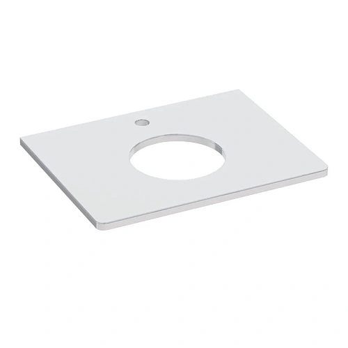 Столешница Lemark MIANO 60 см из стекла, белый LM06M60S Столешница Lemark MIANO 60 см из стекла, белый LM06M60S