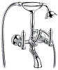 Картинка анонса товара «смеситель для ванны nicolazzi p.m. blanc 1401cr78 хром, ручка белая керамика»