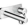 Картинка анонса товара «смеситель для раковины hansgrohe talis s настенный, хром 72110000»