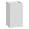 Раковина Boheme Cube 802-MW напольная Corian 480x480x850 Matt White