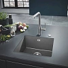 Кухонная мойка GROHE K700U с одной чашей, 457 x 406 мм, серый гранит (31653AT0) Кухонная мойка GROHE K700U с одной чашей, 457 x 406 мм, серый гранит (31653AT0)