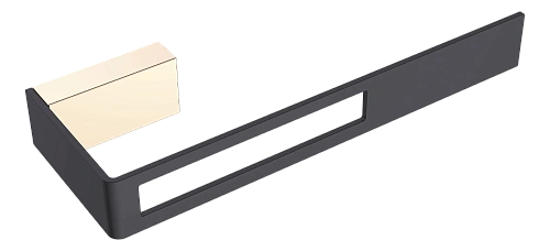 Полотенцедержатель Boheme Gold & black Q 10945-G-B Полотенцедержатель Boheme Gold & black Q 10945-G-B