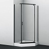 Душевой уголок WasserKRAFT Wiese 84P11 черный Душевой уголок WasserKRAFT Wiese 84P11 черный