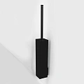 Ершик для унитаза Colombo MiniQ B5007.NM подвесной, черный матовый Ершик для унитаза Colombo MiniQ B5007.NM подвесной, черный матовый