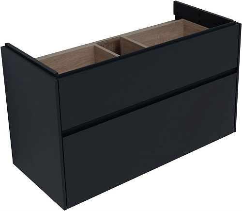 Тумба под раковину Aquanet Бруклин 100 антрацит матовый 00310139 Тумба под раковину Aquanet Бруклин 100 антрацит матовый 00310139