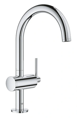 Смеситель для раковины GROHE Atrio New на 1 отверстие, хром (32042003) Смеситель для раковины GROHE Atrio New на 1 отверстие, хром (32042003)