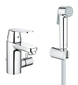 Смеситель для раковины GROHE Eurosmart Cosmopolitan с цепочкой, хром (23433000) Смеситель для раковины GROHE Eurosmart Cosmopolitan с цепочкой, хром (23433000)