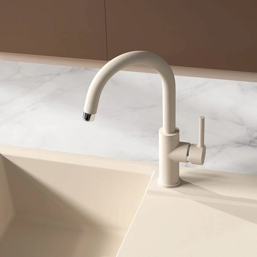 Смеситель для кухни Lemark COMFORT LM3073 с подключением к фильтру питьевой воды, шампань Смеситель для кухни Lemark COMFORT LM3073 с подключением к фильтру питьевой воды, шампань