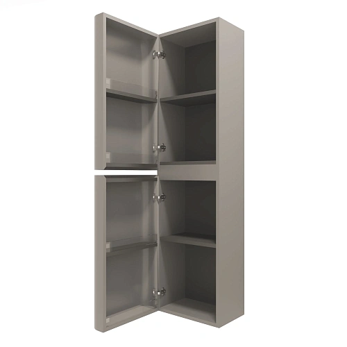 Шкаф-пенал Vincea Caprise VSC-4CA150MG-R подвесной, правый, 1500x404x350, серый матовый Шкаф-пенал Vincea Caprise VSC-4CA150MG-R подвесной, правый, 1500x404x350, серый матовый