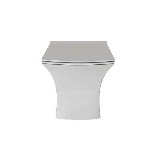 Унитаз подвесной GROSSMAN GR-4461S 510x350x360 белый безободковый с тонкой крышкой Унитаз подвесной GROSSMAN GR-4461S 510x350x360 белый безободковый с тонкой крышкой