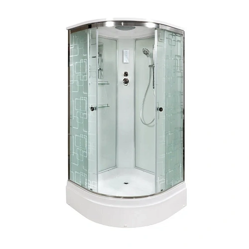 Душевая кабина Dto EM2790 (EM2790EL) 90x90 см с электрикой Душевая кабина Dto EM2790 (EM2790EL) 90x90 см с электрикой