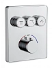 Смеситель для душа Wonzon &amp; Woghand (WW-INF323A-CR) термостатический встраиваемая на 3 потребителя, хром