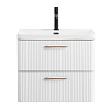 Картинка анонса товара «тумба под раковину belbagno due-600-2c-so-bl-p подвесная 606x423 bianco lucido»