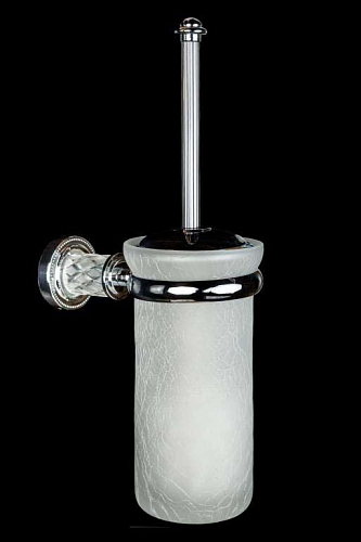 Ершик для унитаза Boheme Murano Cristal стекло 10913-CRST-CH Ершик для унитаза Boheme Murano Cristal стекло 10913-CRST-CH