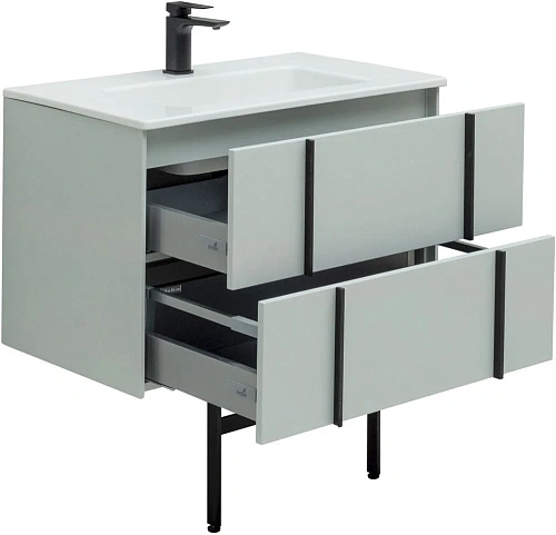 Тумба под раковину Allen Brau Reality 1.32005.PWM 80 рapyrus white matt Тумба под раковину Allen Brau Reality 1.32005.PWM 80 рapyrus white matt