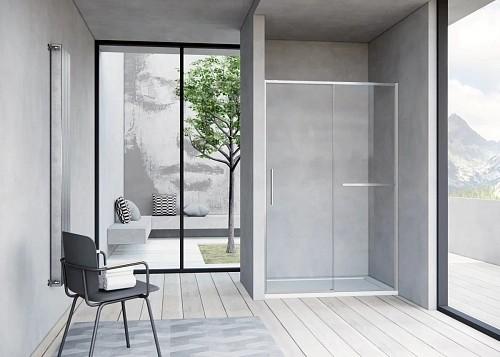 Душевая дверь Vincea Slim Soft VDS-1SS120CLBN 1200, брашированный никель, стекло прозрачное Душевая дверь Vincea Slim Soft VDS-1SS120CLBN 1200, брашированный никель, стекло прозрачное