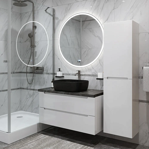 Тумба со столешницей и раковиной BelBagno ETNA 80 etna80bl-kepmno-1302h301-set подвесная ETNA80BL-KEPMNO-1302H301-SET Тумба со столешницей и раковиной BelBagno ETNA 80 etna80bl-kepmno-1302h301-set подвесная ETNA80BL-KEPMNO-1302H301-SET