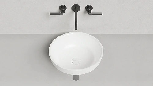 Раковина Salini MAREA 03 1802203M 415x415 полувстраиваемая S-Stone Раковина Salini MAREA 03 1802203M 415x415 полувстраиваемая S-Stone