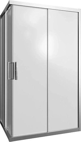 Душевой уголок STWORKI Карлстад 140x80 см профиль хром матовый, стекло матовое 466529 Душевой уголок STWORKI Карлстад 140x80 см профиль хром матовый, стекло матовое 466529