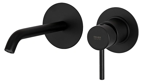 Смеситель для раковины Remer X Style X15LCNO, черный матовый Смеситель для раковины Remer X Style X15LCNO, черный матовый