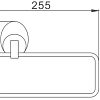 Полотенцедержатель Haiba HB1603-2 Полотенцедержатель Haiba HB1603-2