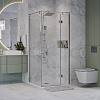 Душевой уголок Niagara Nova NG-6631-34 (90x90x195) квадратная, распашная, хром, стекло прозрачное Душевой уголок Niagara Nova NG-6631-34 (90x90x195) квадратная, распашная, хром, стекло прозрачное