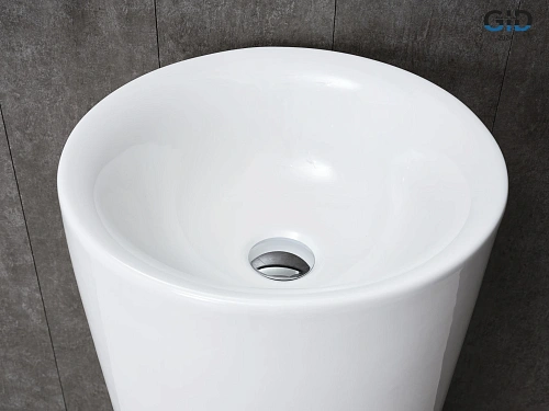 Раковина Gid Nb130w 81118 напольная белая 41x41x85 Раковина Gid Nb130w 81118 напольная белая 41x41x85