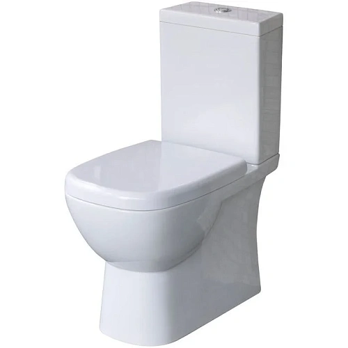 Унитаз напольный Sanita Luxe Quadro QDRSLCC01040522 компакт Унитаз напольный Sanita Luxe Quadro QDRSLCC01040522 компакт