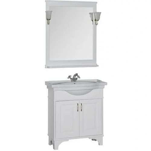 Комплект мебели Aquanet Валенса 80 белый 00180457 Комплект мебели Aquanet Валенса 80 белый 00180457