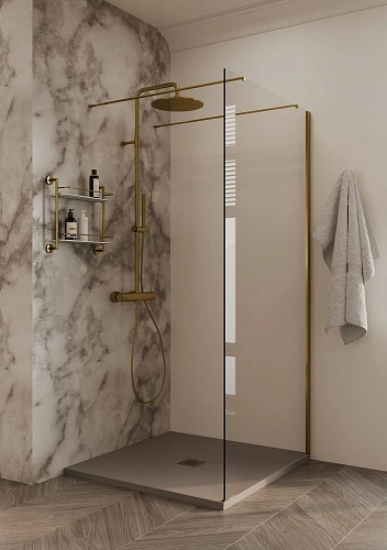 Душевая перегородка Allen Brau Infinity 2 140 3.21054.60.T медь брашированная Душевая перегородка Allen Brau Infinity 2 140 3.21054.60.T медь брашированная