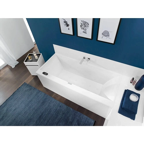 Ванна квариловая Villeroy &amp; Boch Squaro Edge 12 160 x 75 см UBQ160SQE2DV-01 Ванна квариловая Villeroy &amp; Boch Squaro Edge 12 160 x 75 см UBQ160SQE2DV-01