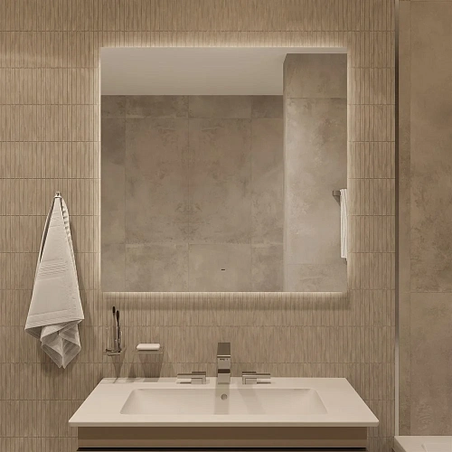 Зеркало DIWO Элиста 100x100 с подсветкой 543499 Зеркало DIWO Элиста 100x100 с подсветкой 543499