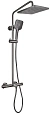 Душевая система Kaiser Serio 05382-15 с термостатом Вороненая сталь Душевая система Kaiser Serio 05382-15 с термостатом Вороненая сталь