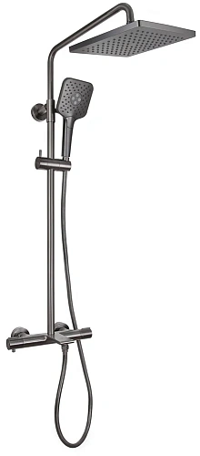 Душевая система Kaiser Serio 05382-15 с термостатом Вороненая сталь Душевая система Kaiser Serio 05382-15 с термостатом Вороненая сталь
