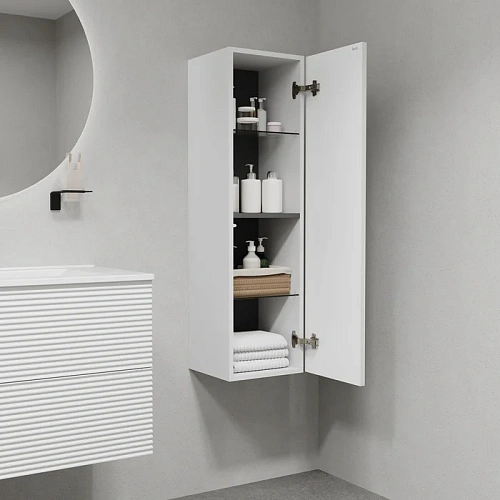 Шкаф-пенал IDDIS Bild (BIL30W0i97) подвесной 30 см белый Шкаф-пенал IDDIS Bild (BIL30W0i97) подвесной 30 см белый