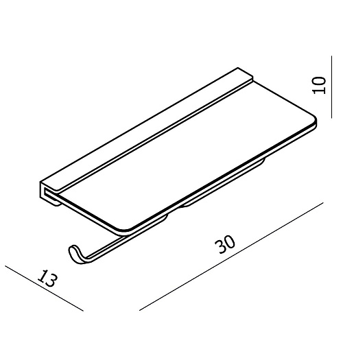 Держатель туалетной бумаги LANGBERGER Accessories 32042B Держатель туалетной бумаги LANGBERGER Accessories 32042B