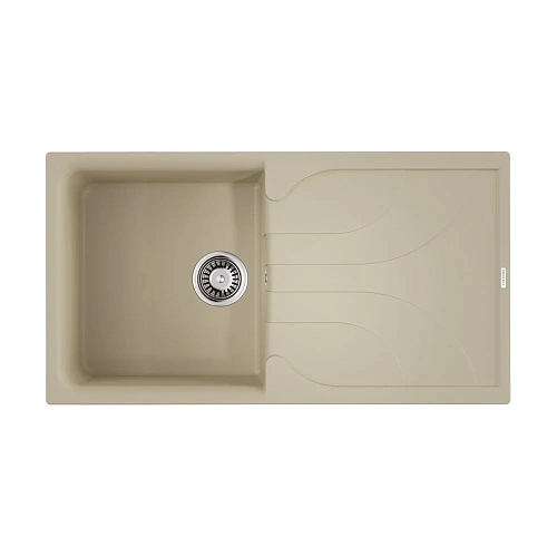 Кухонная мойка Omoikiri Yasugata 100-BE Tetogranit/ваниль 4993845 Кухонная мойка Omoikiri Yasugata 100-BE Tetogranit/ваниль 4993845