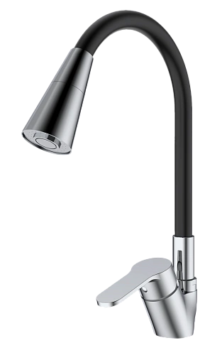 Смеситель для кухни Splenka S07.43 с гибким изливом, хром Смеситель для кухни Splenka S07.43 с гибким изливом, хром
