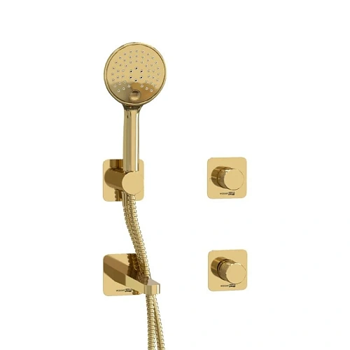 Смеситель для ванны WasserKRAFT A7651.303.305.280.197.207 встраиваемый золото Смеситель для ванны WasserKRAFT A7651.303.305.280.197.207 встраиваемый золото