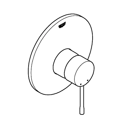 Смеситель для душа GROHE Essence+, хром (19286001) внешняя часть Смеситель для душа GROHE Essence+, хром (19286001) внешняя часть