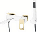 Смеситель для ванны Boheme Q 143-WG WhiteGold Смеситель для ванны Boheme Q 143-WG WhiteGold