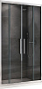 Картинка анонса товара «душевая дверь abber schwarzer diamant ag33170h 170 см универсальная, профиль хром, стекло прозрачное»