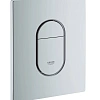Клавиша смыва GROHE Arena Cosmopolitan вертикальная (3 режима смыва), матовый хром (38844P00) Клавиша смыва GROHE Arena Cosmopolitan вертикальная (3 режима смыва), матовый хром (38844P00)