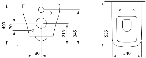 Комплект унитаза Allen Brau Infinity 4.21011.20/8.9466.0.000.000.1 (00316506) с инсталляцией, белый глянец Комплект унитаза Allen Brau Infinity 4.21011.20/8.9466.0.000.000.1 (00316506) с инсталляцией, белый глянец