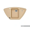 Кухонная мойка Aquaton Лория 1A715032LR260 из литого мрамора, угловая, латте Кухонная мойка Aquaton Лория 1A715032LR260 из литого мрамора, угловая, латте