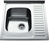 Кухонная мойка Haiba HB6060R-60, полированная сталь